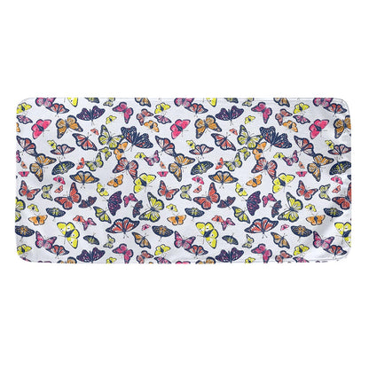 Spring Butterfly Pattern Print Towel