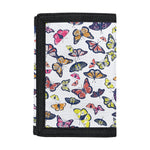 Spring Butterfly Pattern Print Trifold Wallet
