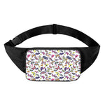 Spring Butterfly Pattern Print Waist Bag