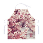 Spring Cherry Blossom Print Adjustable Apron