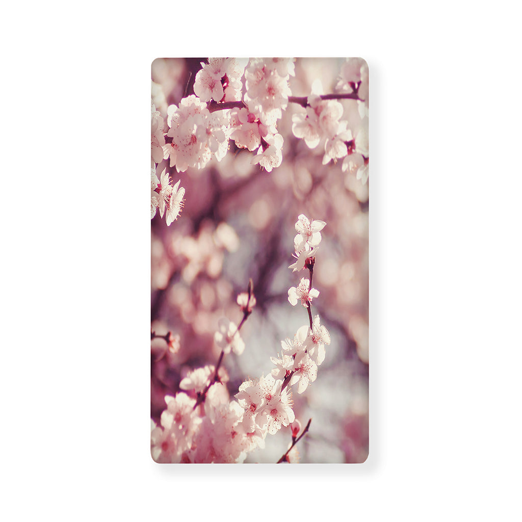 Spring Cherry Blossom Print Baby Crib Sheet