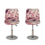 Spring Cherry Blossom Print Bar Stool Covers