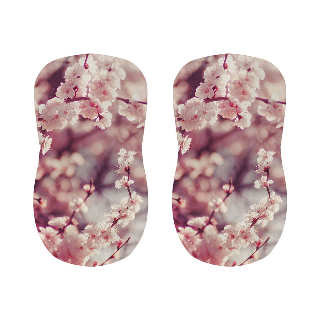 Spring Cherry Blossom Print Bar Stool Covers