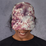 Spring Cherry Blossom Print Baseball Cap