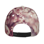 Spring Cherry Blossom Print Baseball Cap