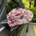 Spring Cherry Blossom Print Car Side Mirror Covers