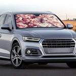 Spring Cherry Blossom Print Car Windshield Sun Shade