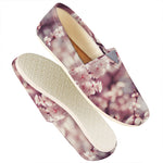 Spring Cherry Blossom Print Casual Shoes