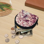 Spring Cherry Blossom Print Coin Purse