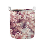 Spring Cherry Blossom Print Collapsible Laundry Basket