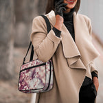 Spring Cherry Blossom Print Double Strap Bible Bag