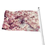 Spring Cherry Blossom Print Flag