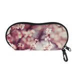 Spring Cherry Blossom Print Glasses Case