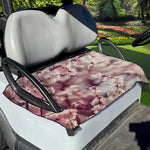 Spring Cherry Blossom Print Golf Cart Seat Cover
