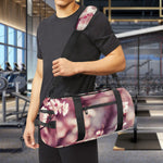 Spring Cherry Blossom Print Gym Bag