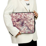 Spring Cherry Blossom Print Laptop Sleeve