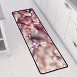 Spring Cherry Blossom Print Long Kitchen Mat