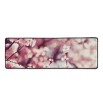 Spring Cherry Blossom Print Long Kitchen Mat