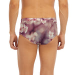 Spring Cherry Blossom Print Men's Briefs