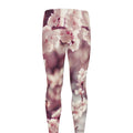 Spring Cherry Blossom Print Men's Leggings