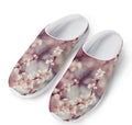 Spring Cherry Blossom Print Mesh Casual Shoes