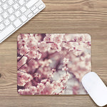 Spring Cherry Blossom Print Mouse Pad
