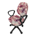 Spring Cherry Blossom Print Office Chair Cover