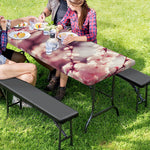 Spring Cherry Blossom Print Picnic Table Cover