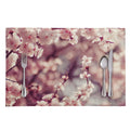 Spring Cherry Blossom Print Placemat