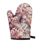 Spring Cherry Blossom Print Single Oven Mitt