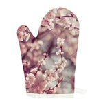 Spring Cherry Blossom Print Single Oven Mitt