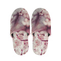 Spring Cherry Blossom Print Slippers