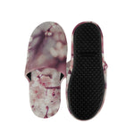 Spring Cherry Blossom Print Slippers