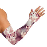 Spring Cherry Blossom Print Sun Protection Arm Sleeves
