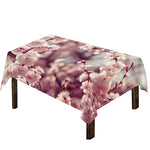 Spring Cherry Blossom Print Tablecloth