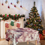 Spring Cherry Blossom Print Tablecloth