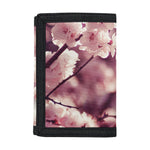 Spring Cherry Blossom Print Trifold Wallet