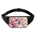 Spring Cherry Blossom Print Waist Bag