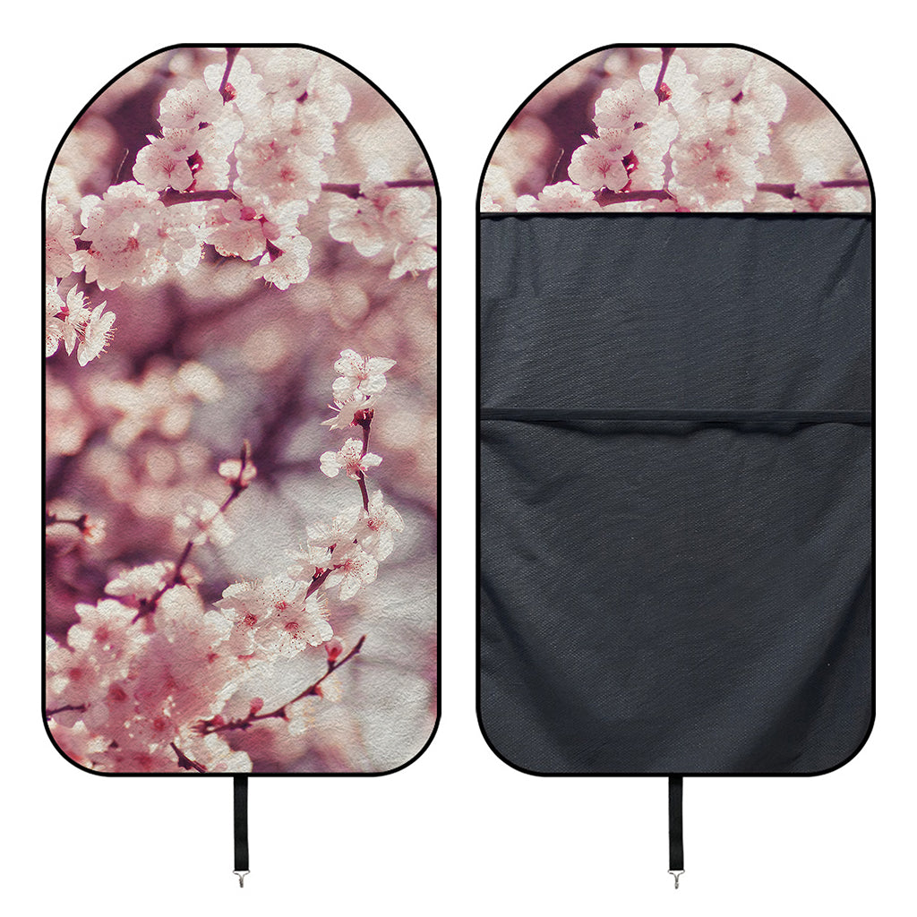 Spring Cherry Blossom Print Waterproof Car Seat Cover