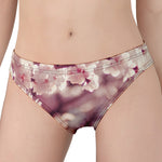 Spring Cherry Blossom Print Women's Panties