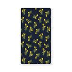 Spring Daffodil Flower Pattern Print Baby Crib Sheet