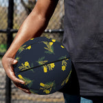 Spring Daffodil Flower Pattern Print Basketball