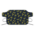 Spring Daffodil Flower Pattern Print Car Windshield Snow Cover
