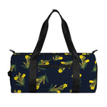 Spring Daffodil Flower Pattern Print Gym Bag