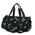 Spring Daffodil Flower Pattern Print Gym Bag