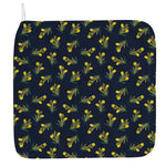 Spring Daffodil Flower Pattern Print Hand Towel
