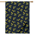 Spring Daffodil Flower Pattern Print House Flag