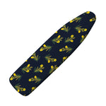 Spring Daffodil Flower Pattern Print Ironing Board Cover