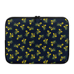 Spring Daffodil Flower Pattern Print Laptop Sleeve
