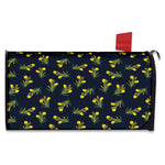 Spring Daffodil Flower Pattern Print Mailbox Cover